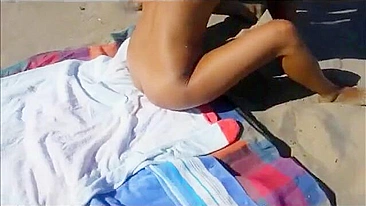 Slut swinger wife jerking off and sucking cocks of strangers at beach