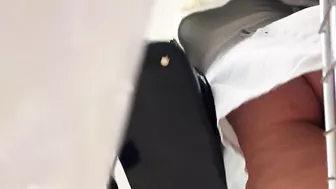 Candid Voyeur Sexy Girl with Nice Ass Upskirt Filmed