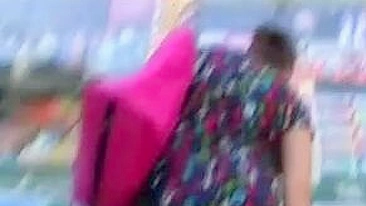 Hot Sexy Latina Legs in Upskirt Candid Voyeur Video