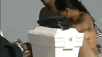 Nude Women Filmed at the Beach by Voyeur