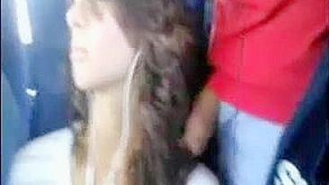 Hot Girl Dick Flashed in the Bus