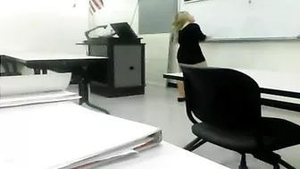 Hot Hidden Video of Sexy Latina Teacher Showing Her Ass