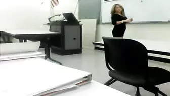 Hot Hidden Video of Sexy Latina Teacher Showing Her Ass