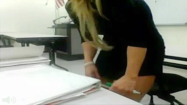 Hot Hidden Video of Sexy Latina Teacher Showing Her Ass