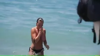 Sensual Bare-All Beach Babes Caught On Cam!