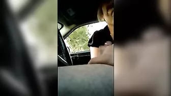 Inviting Woman Over in His Car to Give a Handjob to His Dick