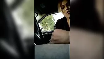 Inviting Woman Over in His Car to Give a Handjob to His Dick Inviting Woman Over in His Car to Give a Handjob to His Dick