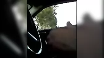 Inviting Woman Over in His Car to Give a Handjob to His Dick