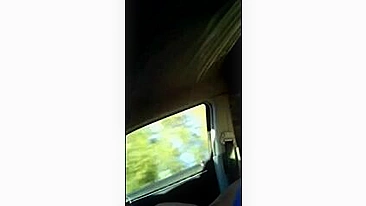 Inviting Woman Over in His Car to Give a Handjob to His Dick
