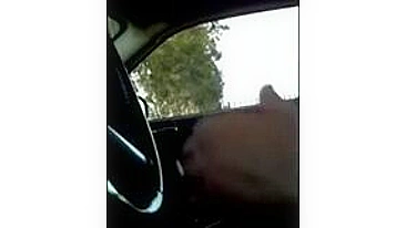 Inviting Woman Over in His Car to Give a Handjob to His Dick