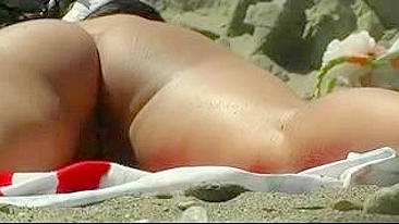 Sneaky Spy Captures Explicit Footage Of Nude Beach Beauties!