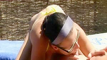 Sultry, Buxom Beach Babe Exposes Her Nakedness In Revealing Video