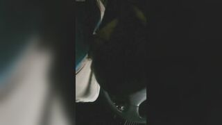 Blowjob in Car Afraid to Get Caught