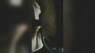 Blowjob in Car Afraid to Get Caught