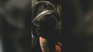 Blowjob in Car Afraid to Get Caught