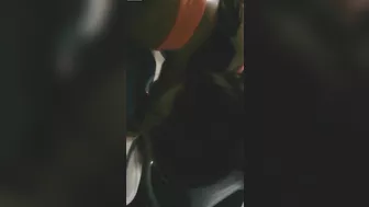 Blowjob in Car Afraid to Get Caught