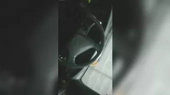 Blowjob in Car Afraid to Get Caught
