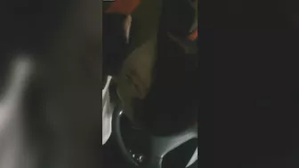 Blowjob in Car Afraid to Get Caught