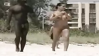 Nudists Beach Video Naked Black Stud Meets Naked White Woman