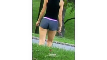 Filming A Heavenly Asscheeks In Snugdenim Spectacle