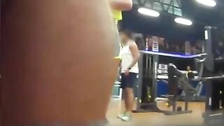 Hot Gym Chick Caught On Cam Engaging In Steamy Workout Routines!