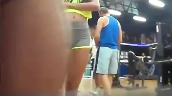 Hot Gym Chick Caught On Cam Engaging In Steamy Workout Routines!