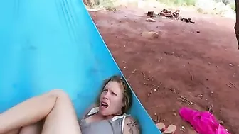 Sexy Hippie Girl Doing Dirty Anal Outdoor In The Wooded Wilderness