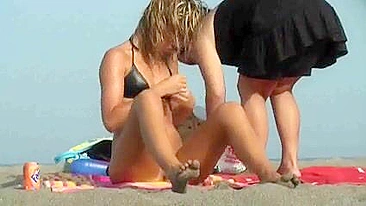 Scandalous! Sizzling Nudist Camps At The Beach, Filmed On Video!