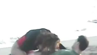 Breezy Beach Frolicking By Randy Newcomers Breezy Beach Frolicking By Randy Newcomers