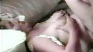 Wife's Home-Make-Out Hidden Cam Exposes Frenzied Climax