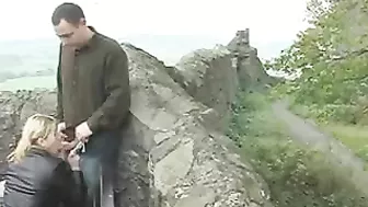 Sultry Kinky Couple Consummating Their Lust In A Public Spot