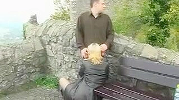 Sultry Kinky Couple Consummating Their Lust In A Public Spot