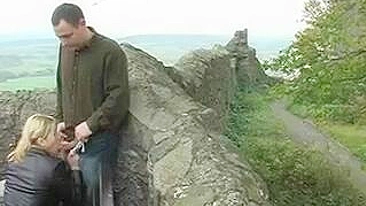 Sultry Kinky Couple Consummating Their Lust In A Public Spot