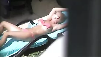 Sexy Naughty Neighbor Girl Caught On Voyeur Cam!