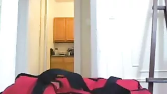 Sexy Nude Girl Flashes The Pizza Delivery Boy