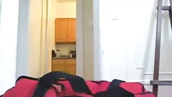 Sexy Nude Girl Flashes The Pizza Delivery Boy