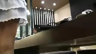 Candid Video of Legs Upskirt of Women in Public Store