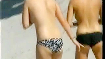 Reveling In The Seaside's Hot & Topless Women,