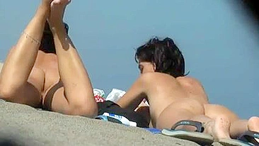 So Nice To Watch Adjectives: Lovely, Beach Nakedness Of Women