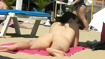 Pervy Fun On Beach With Topless Beauties, Caught On Film!