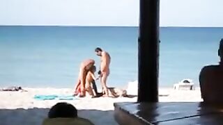 Shocking! X-Rated Couple Exposed In Public With Explicit Beach Sex!