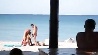 Shocking! X-Rated Couple Exposed In Public With Explicit Beach Sex!