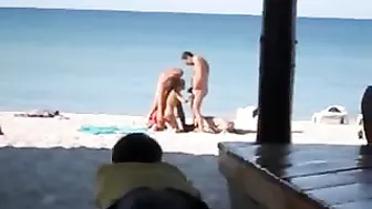 Shocking! X-Rated Couple Exposed In Public With Explicit Beach Sex! Shocking! X-Rated Couple Exposed In Public With Explicit Beach Sex!