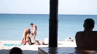 Shocking! X-Rated Couple Exposed In Public With Explicit Beach Sex!