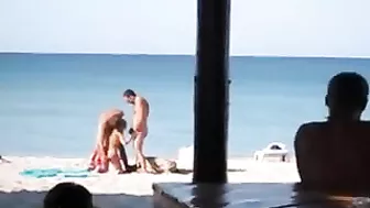 Shocking! X-Rated Couple Exposed In Public With Explicit Beach Sex!