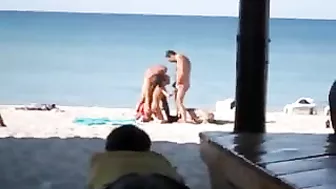 Shocking! X-Rated Couple Exposed In Public With Explicit Beach Sex!