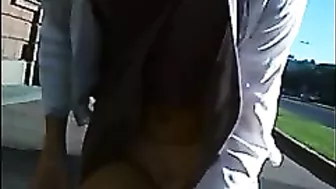 Russian Girls' Racy Panty Show, Publicly Exposed By Hot-Hungry Fans