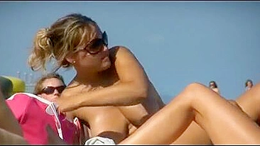 Shocking! Naughty Voyeur Filming Busty Beach Babe, Zoo-Zoo-Zoo-Zoo!