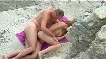 Scandalous! Nudist Couple Filmed Having Sex On Beach