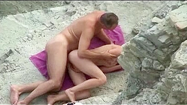 Scandalous! Nudist Couple Filmed Having Sex On Beach